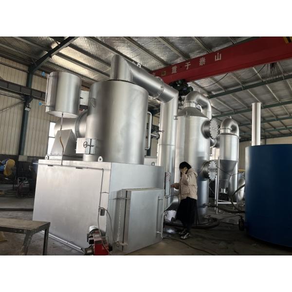 50L/H Mobile City Smokeless Rubbish Burner For Hospital Medical Waste Oil Burn Carbon Steel Hazardous Waste Incinerator