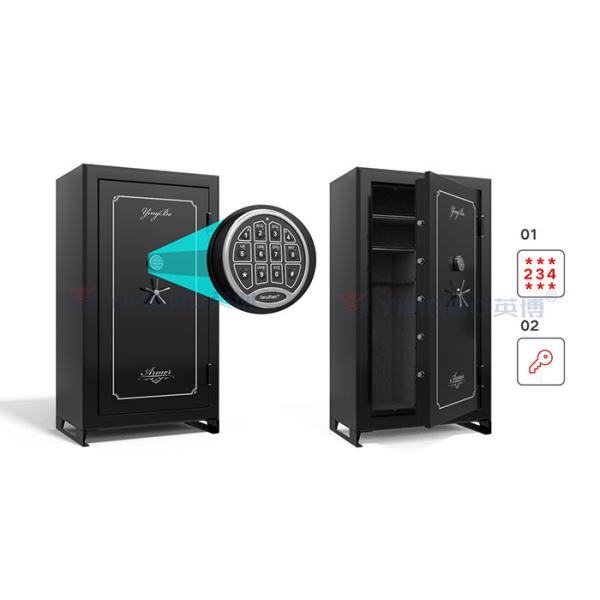 OEM Steel Gun Safe Box 645kg For Home Office Hotel YB/GS - 180