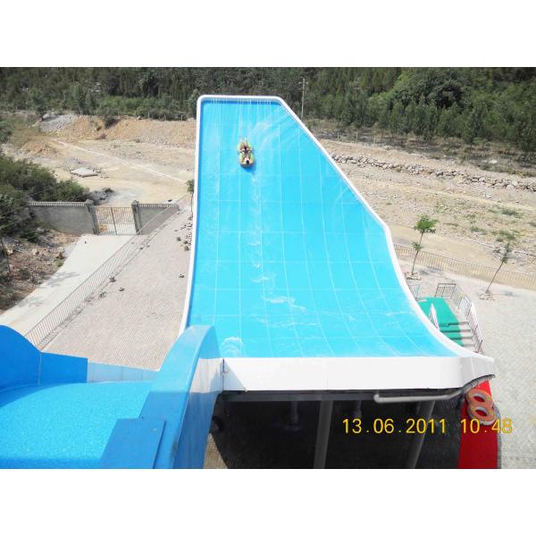 Los toboganes acuáticos de alta velocidad de la fibra de vidrio galvanizaron el apoyo del acero de carbono