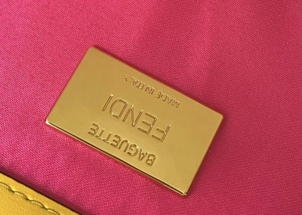 Newest F Letters Pattern Printing Single Strap Shoulder Bag 3D Effect Underarm Bag