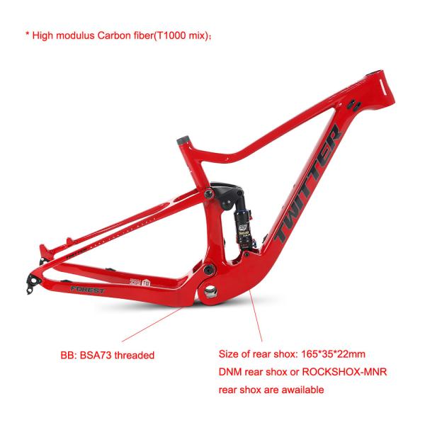 Этикеты лазера полных кабелей рамки углерода MTB Twitter подвеса внутренних УЛЬТРАФИОЛЕТОВЫЕ красочные