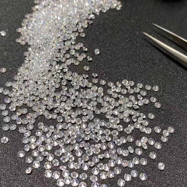 0.01-1 Carat White Round Brilliant Cut Man-Made Diamonds DEF-VVS1 VS2 Clarity CVD HPHT Certified IGI GIA Certified