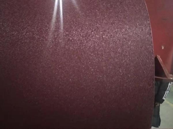 Many colors thickness 0.12 to 1.0mm Matt color coated steel coil PPGI DX51D