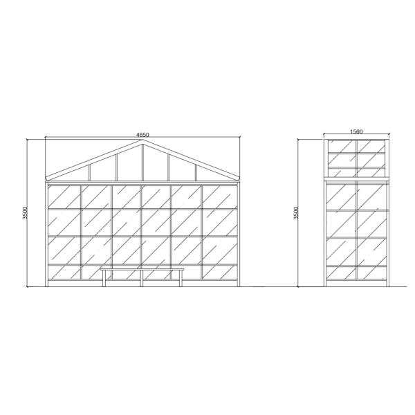 Powder Spraying WiFi L4650mm Aluminum Bus Shelter