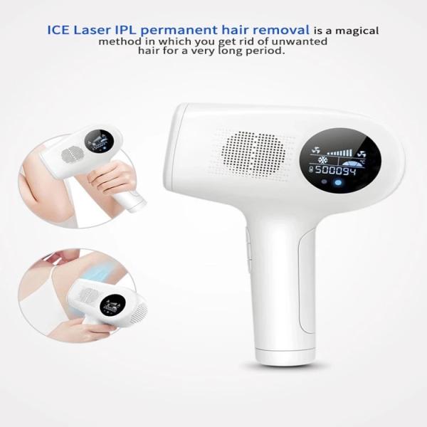 Fast Painless 8 Levels 500000 36W ICE Cool IPL Laser Handset