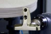 Moedor de superfície de lustro robótico Processing Automatic Grinding e máquina de polonês para a faca de caso móvel