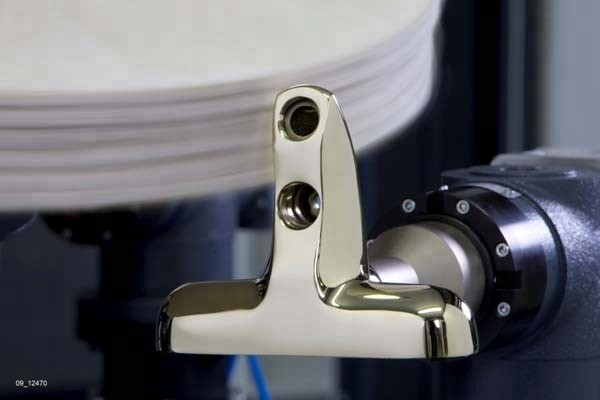 Universal Stainless Steel Sink Plc Controlled Faucet Polishing Machine For Brass Sanitary Fitting Tap
