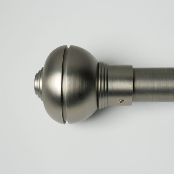 65 x 15 x 15 cm Iron Matte Black Pipe Curtain Rods