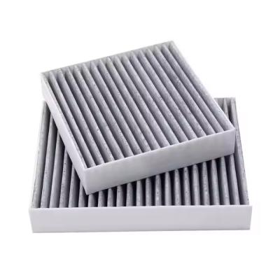 Reemplazo del filtro de aire del vehículo de carbono Papel de filtro de PP PET Eliminación del polvo
