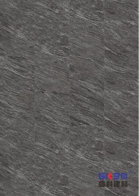 Black Quartz Stone SPC Composite Flooring 5mm 4mm GKBM Greenpy MJ-S6014