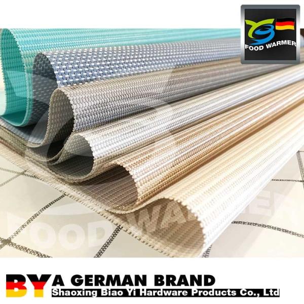 Projeto à moda popular moderno armazenado de Placemats do agregado familiar cor pura resistente ao calor