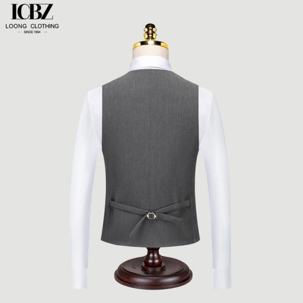 Vestidos de boda de los hermanos Estilo coreano Trajes chalecos y trajes formales con tela de velo