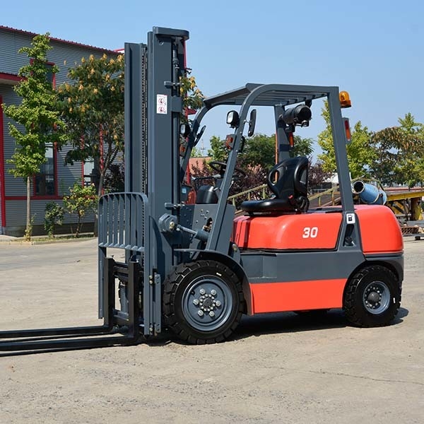 5500lbs CPCD30 Diesel Forklift 3 Ton Chinese Xinchai C490 Diesel Fork Lift 3 Ton