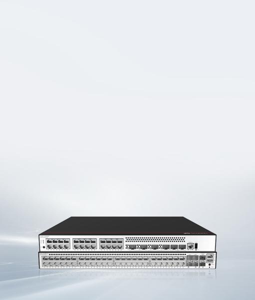 S5735-S24T4XE-V2 Enterprise CloudEngine Switches de rede Stock e 24 portas 10/100/1000