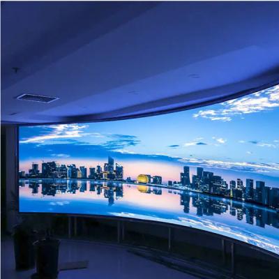 O dado de alumínio de P2mm moldou a caixa 512x512mm que a exposição conduzida interna conduziu a parede conduzida do vedio da tela
