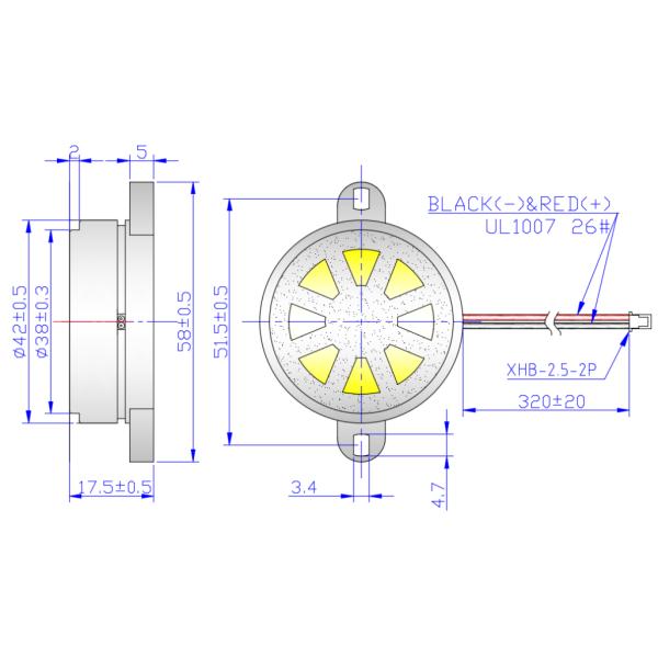 Высокие звуки тревожат Piezo зуммер тона подсказки DC 24V диктора зуммера для мотоцикла