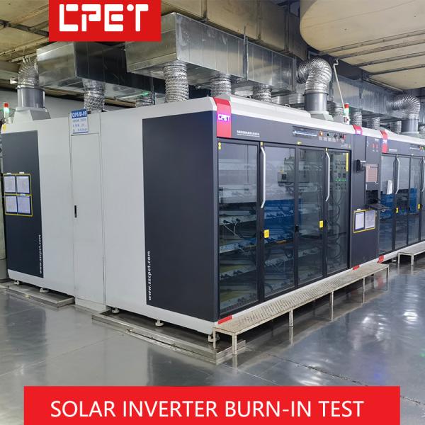 100kW Input Power 200A Input Current Burn In Test Cabinet for Solar Inverter with 0-40℃ Ambient Temperature Range