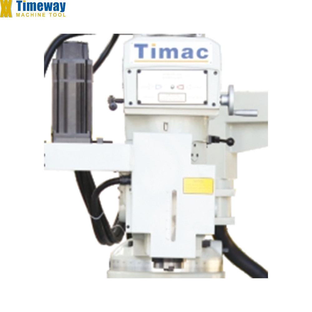 Industry CNC Metal Vertical Universal Torreta Fresadora KTM230 with ±90° Swivel Angle