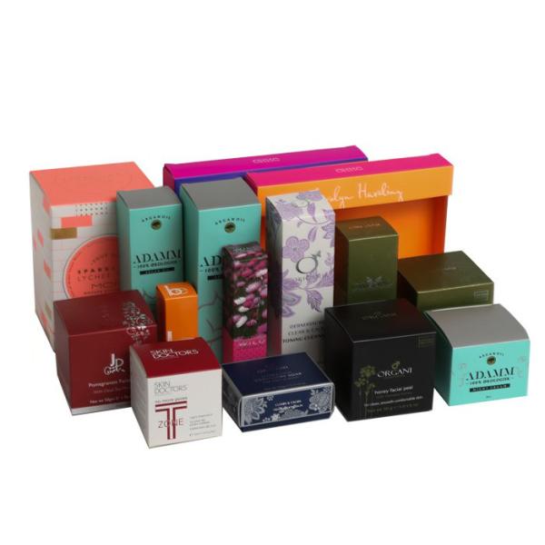 Cadeaux de empaquetage se pliants de boîte cosmétique biodégradable qui respecte