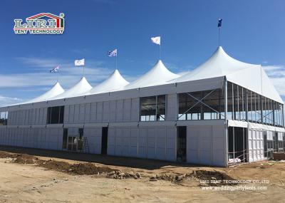 Metal Aluminum Outdoor High Peak Tents White Color FOR Party , Trade Show , Celebration
