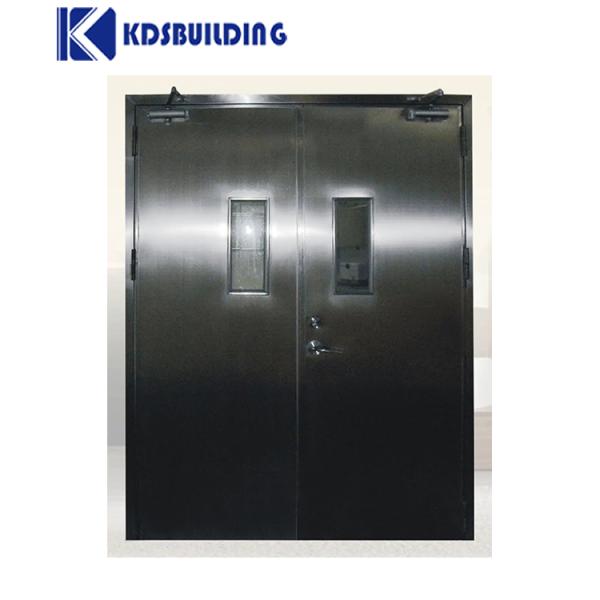 KDSBuilding High Quality Low Price China Supplier Double Glass Single Steel Door Design