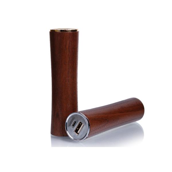 Easy Carry Carved Wood Power Bank 2600mAh With Laser Engraved Logo
