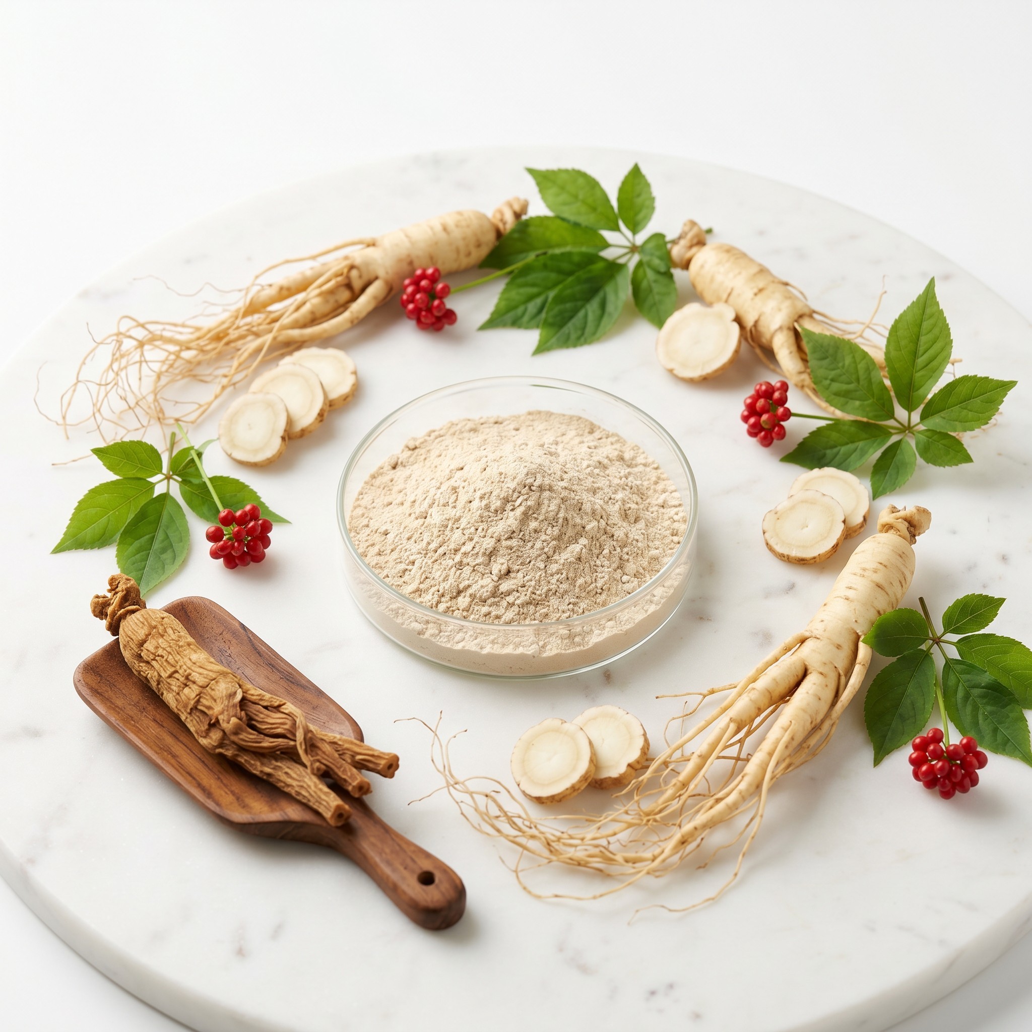 Health Benefits Ginseng Extract Panax Ginseng Extract Standardized Ginsenosides 5% - 80%