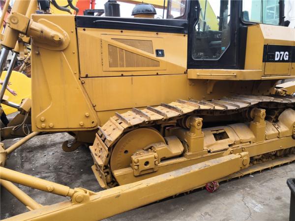 Used Caterpillar Bulldozer D7G 3306T engine 20T weight with Original Paint and air condition for sale