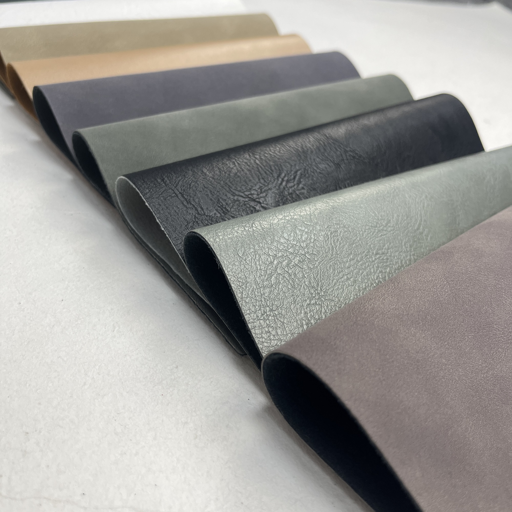 Smooth Microfiber Polyester Solid Knitted Suede Fabric,  100% Polyester Fabric Suede Leather