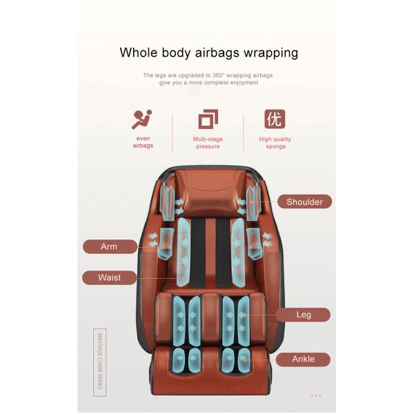 SL Double 3d Zero Gravity Music Massage Chair ROHS SAA  20Min