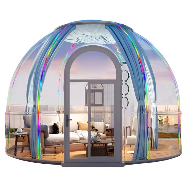 PC mobile Internet celebrity restaurant Bubble room Outdoor homestay Transparent tent glass sun room