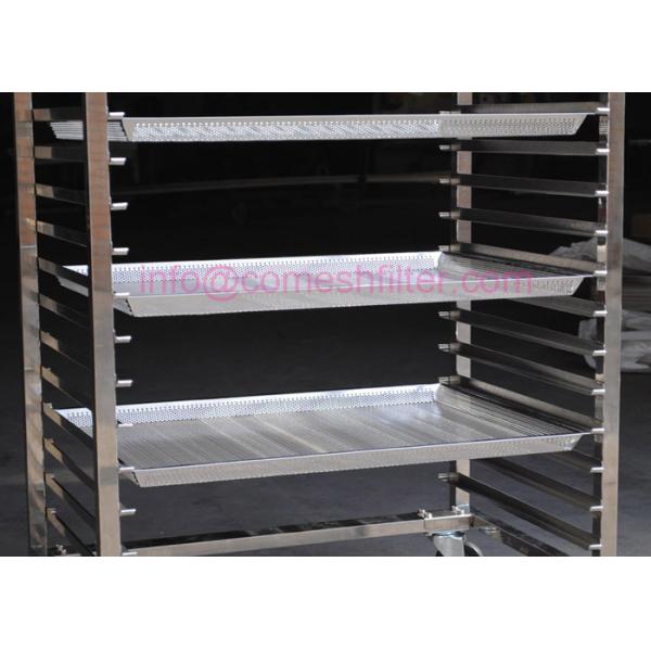 вагонетка шкафа подноса пекарни 20layer Ss316 с колесами