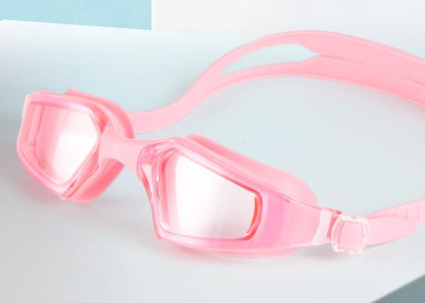 Customized Silicone Swimming Goggles for Adults Wide Vision Professional Swim Glasses with Anti-fog and UV Protection
