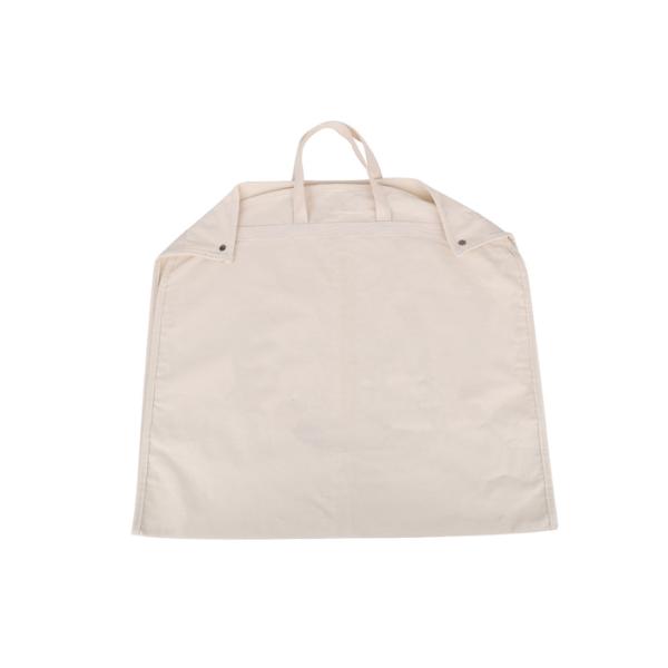 60x138cm Cotton Garment Bag White Hanging Garment Covers OEM
