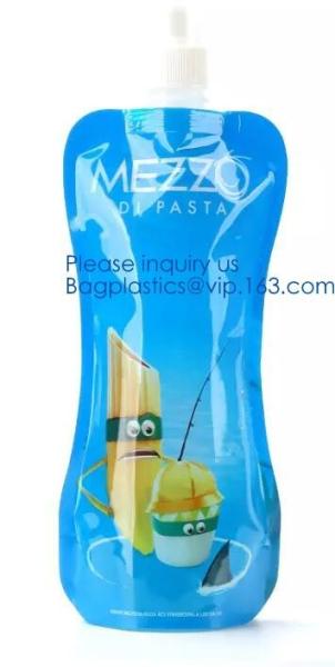 Solid Flexible Water Bottle Carabiner, Foldable Water Bottles Water Pouch Flexible - Reusable Travel Water Bottle