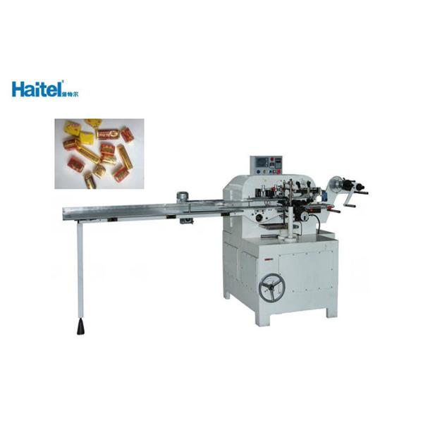 Chocolate Envelope Packing Machine , Automatic Horizontal Flow Wrap Machine