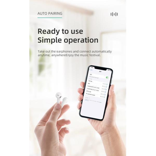 750 Hifi Sound Type C Earbud With Digital Display True Wireless Stereo Earphone Factory