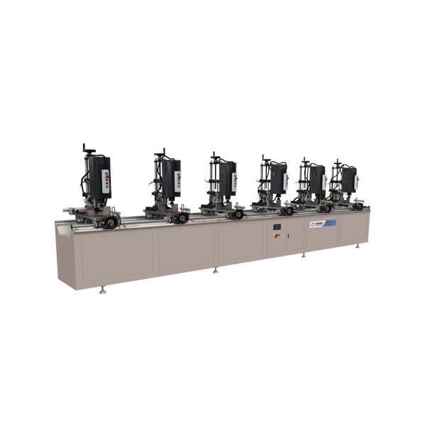Aluminum Window Door Machine Multi Head Aluminum Combination Drilling Machine