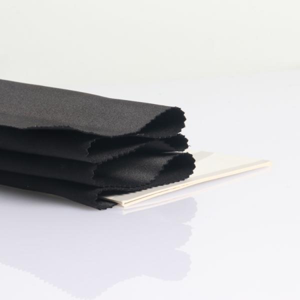 100% recycled polyester satin peach skin fabric for garment