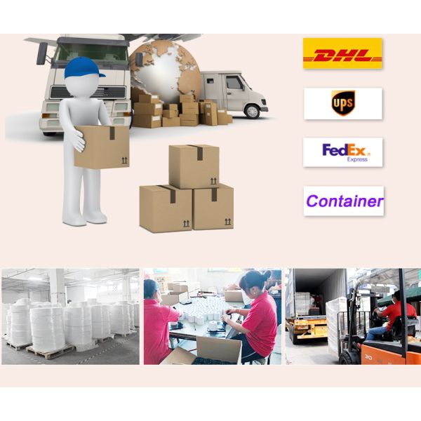 BPA Free Thermal Shipping Label 100mm x 150mm for Parcel / Carton