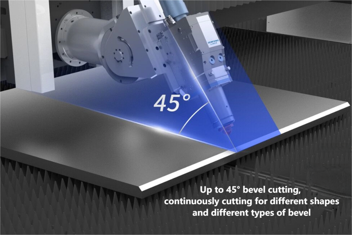 CYPCUT Control Cnc Gantry Laser Cutting Machine 3кВт 6кВт 8кВт 12кВт 15кВт 20кВт 30кВт
