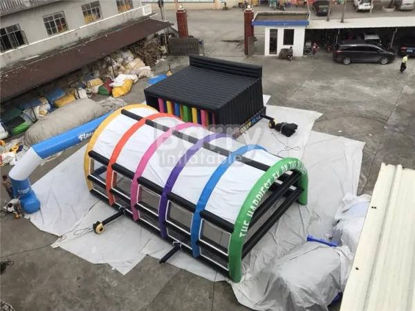 A propaganda exterior do casamento inflável impermeável da barraca do partido ostenta a barraca relativa à promoção