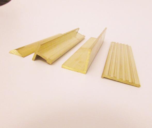 Window Top Frames Brass Extruding / Center Frames Copper