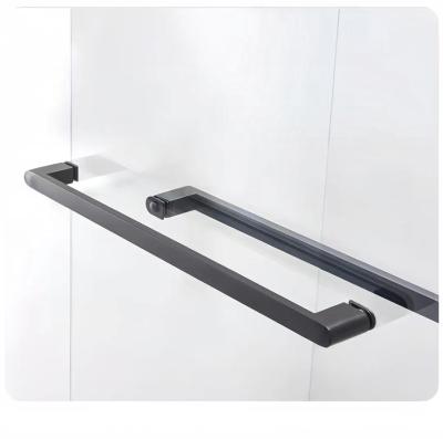 Stainless Steel Shower Door Handle Made Of Stainless Steel Does Not Easily Loosen Or Damage Even After Long-term Elegant Color