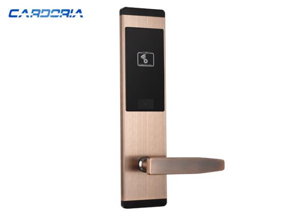 4 Colors Hotel Keyless Entry Locks , Hotel Electronic Door Locks Fashionable Designed