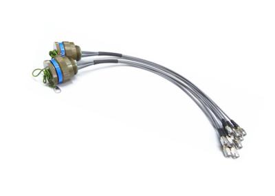 Conjuntos de cabo coaxial integrados RF RG506 do RF do conector do homem de SMA