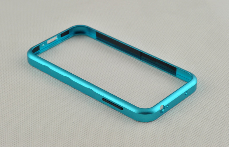 Teal Aluminum Frame For Samsung Galaxy S4 I9500 Metal Bumper Case