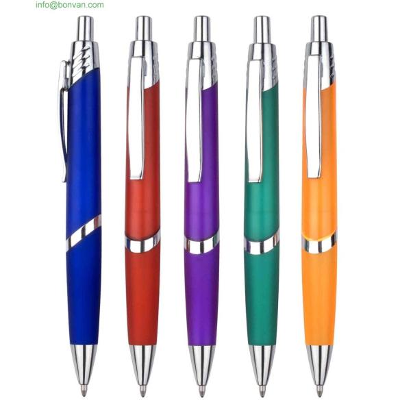 double injected plastic gift logo pen, promotional advertising ball pen