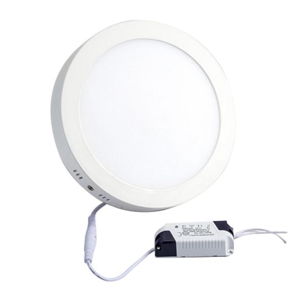 Indoor IP44 Round Surface Mounted Led Panel Light , Energy Saving For Kitchen