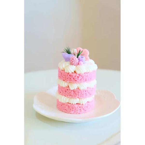 Christmas Craft Candle Creative Candles Cute Soy Wax Layer Cake Scented Candles